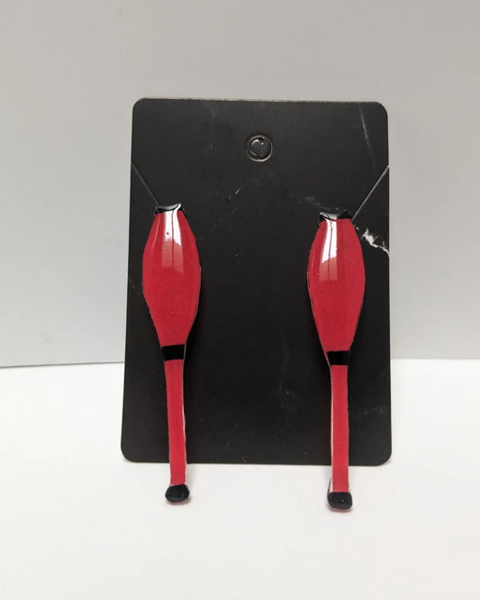 Juggling Club Earrings